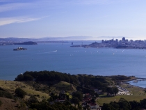 San Francisco Bay from the SCA Trail
