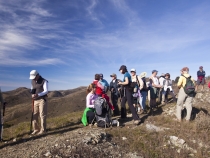JAMERS group at the lookout over the bay