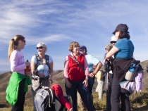 JAMERS group at the lookout over the bay