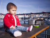 Lilia looking very concerned at Fish