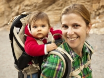 Lilia and Lisa in Mosaic Canyon