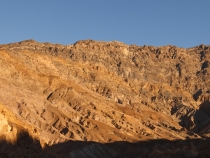 Mountains around Mosaic Canyon in the afternoon sun