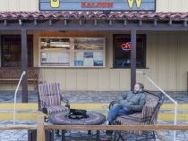 The Corkscrew Saloon in Furnace Creek