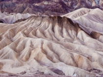 Death Valley ripples before sunrise from Zabriskie Point