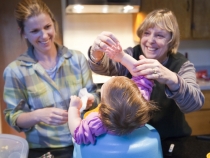 I don't want a clip in my hair!