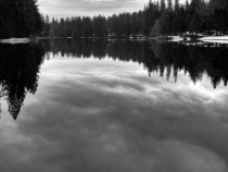 Overcast sunrise
