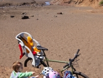 Arriving at Tennessee Valley Beach