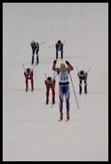 Canmore Nordic Center cross-country ski racing