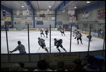 Canmore Eagles hockey game