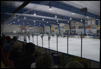 Canmore Eagles hockey game