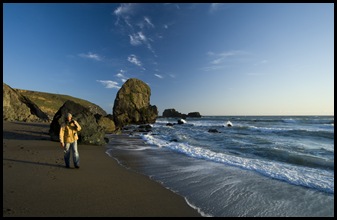 Me on the way back to the boat