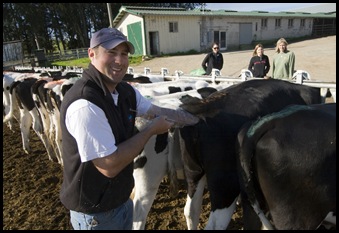 A very close and personal tour of the Bodessi dairy