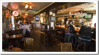 Pattersons for lunch in the town of Mendocino