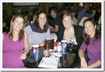 Lisa, Gina, Michelle and Brooke at Firestones