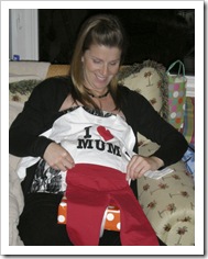 Cheryl found a I love MUM not Mom shirt!