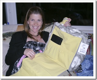 Fold out changing pad.