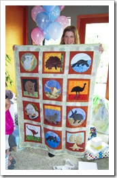 Grandma Carol's beautiful Aussie quilt