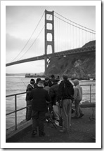 Kids on a fishing camp at Fort Baker