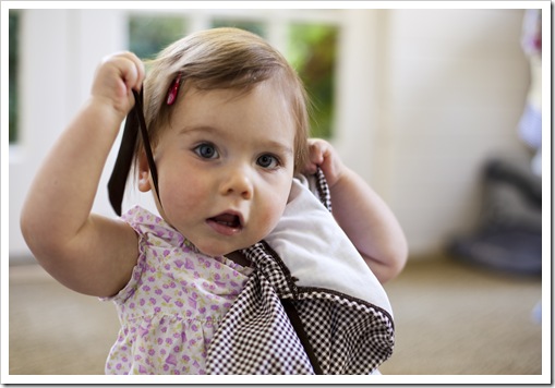 Is this how I put on my bathing suit?