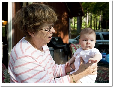 Grandma Carol and Lilia