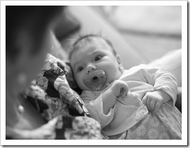 Lilia keeping an eye on Grandma Jenni