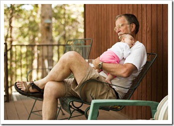 Quality time with Grandpa Greg