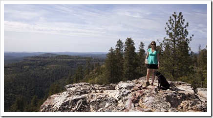 Lisa and Ellie at Cougar Rock