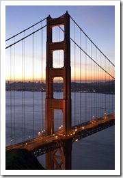 Golden Gate Bridge and San Francisco