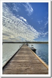 The Kalbarri boat harbour
