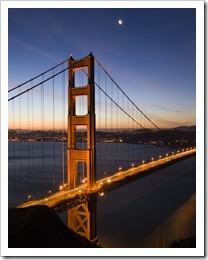 Golden Gate Bridge and San Francisco