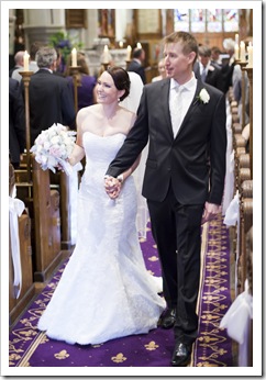 The newlyweds