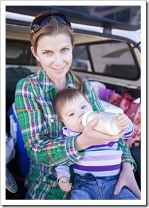 Food stop near Lake Isabella