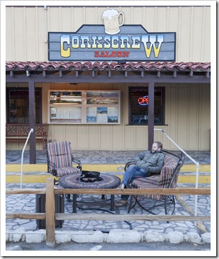 The Corkscrew Saloon in Furnace Creek