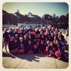 Cheer Square by the Cliff House on day three