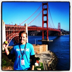 Kevin and trusty Wilson on day three