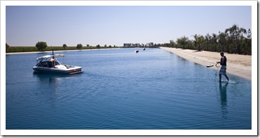 Sam attempting a dry start (it didn't work)