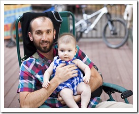 All dressed up for dinner at the Baughman's