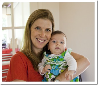 Lisa and Lilia dressed up for a day out