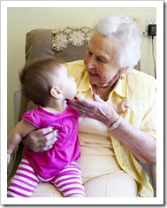 Meeting Great Grandma Rosabelle