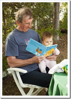 A new book to read with Pops