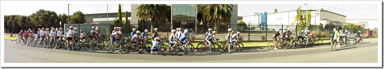 The countdown at the starting line