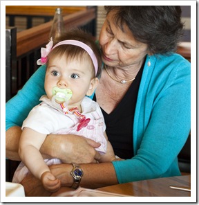 Dinner at Estia with Granny Jenni
