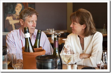 Steve and Trudy at Estia