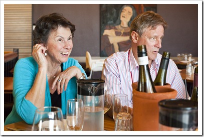 Jenni and Steve at Estia