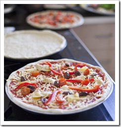 Wood oven pizzas