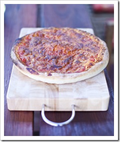 Wood oven pizzas