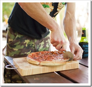 Wood oven pizzas