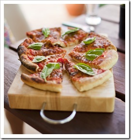 Wood oven pizzas