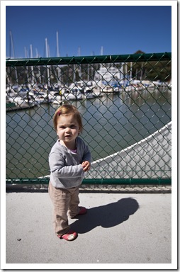 Lilia on the Angel Island Ferry