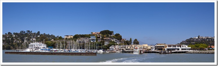 Tiburon from the boat